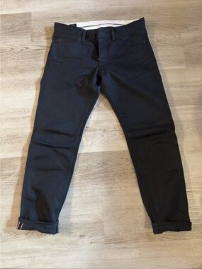 Size 34 standard slim 14.7 ounce MOMOTARO selvedge denim